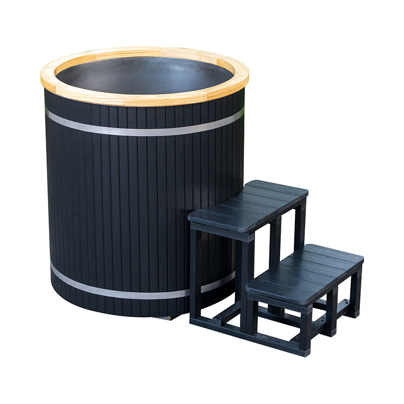 Композитна када за ледено купатило са облогом од нерђајућег челика 304